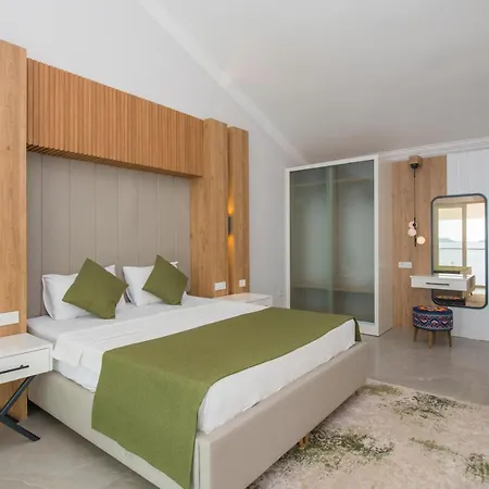 Villa Kalkan Kalamar Koyunda Denize Sifir Oezel Platformlu Elena 2 Kaş